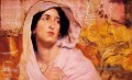 Porträt einer Frau romantischer Sir Lawrence Alma Tadema